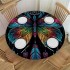 Ulloord  Round Tablecloth Fitted Table Cover with Elastic Edged Butterfly Dreamcatcher Galaxy Waterproof Table Cloth for Party Kitchen Dining Indoor Outdoor Table